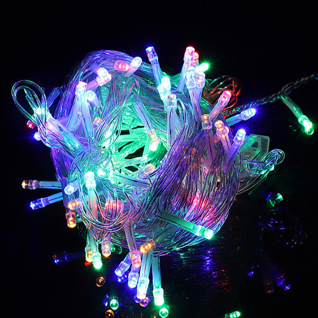 100LED String Fairy Lights Christmas Tree Lamps 10M Outdoor Party Wedding Decor