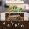 Galvanized Steel Elevated Planter Box for Vegetables and Flowers
