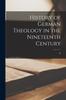 Kniha History of German Theology In the Nineteenth Century