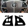 For Jaguar XF Button Stickers Black Covers 2012 to 2015 For Jaguar X250 Car Accessories Interior AC Gear Switch Repair Decals