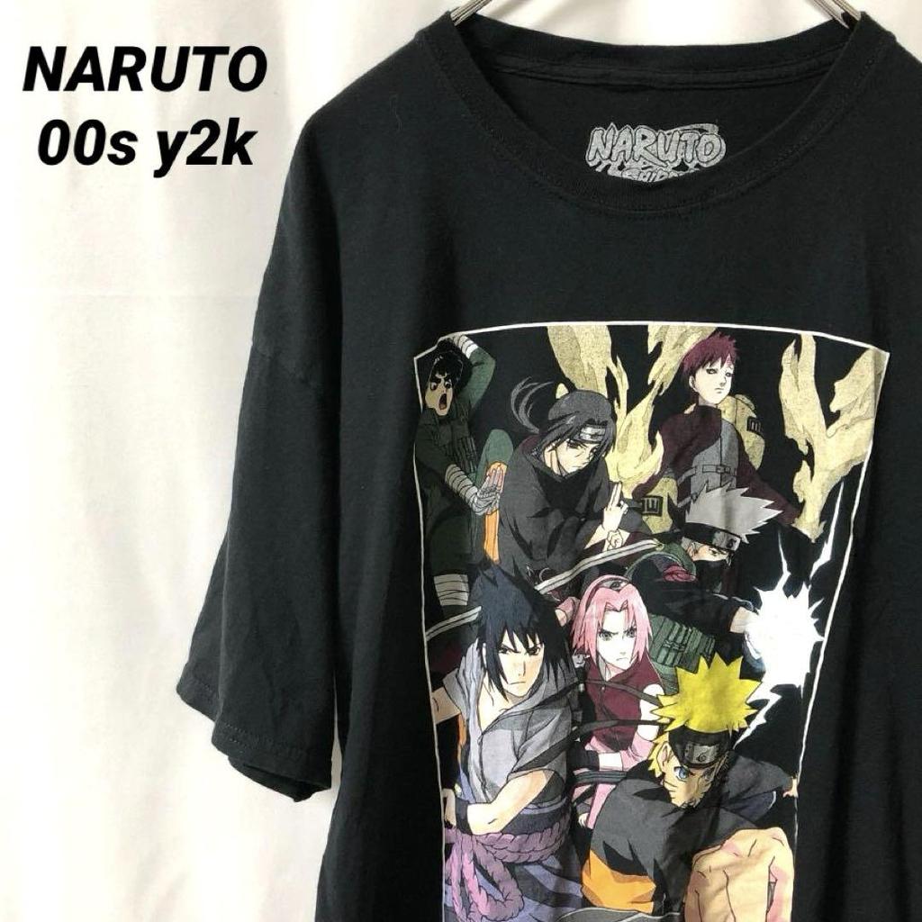 [USED] N-4109 NARUTO Shippuden Uzumaki Naruto Anime T-Shirt XL