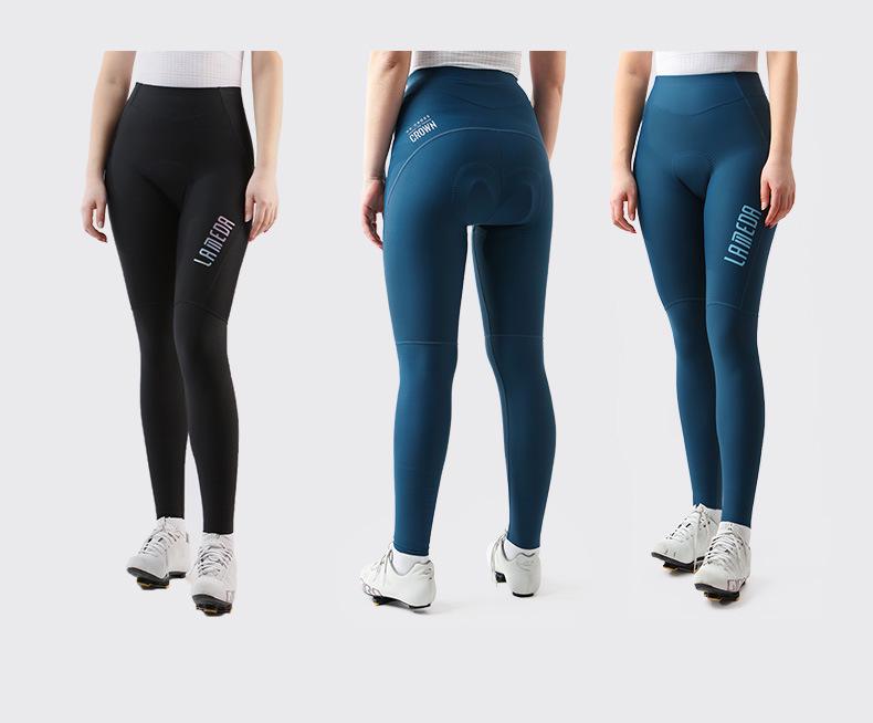 Pantaloni scurți cu bretele de ciclism profesional pentru femei Lampa da Lameda Primăvară/Vară