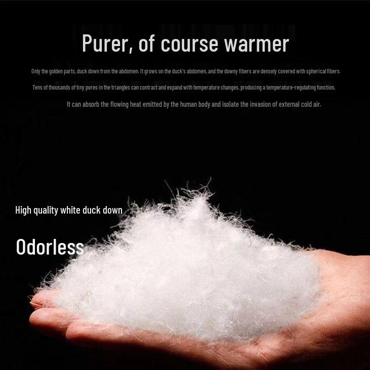 Damen 2025 Koreanischer Stil Locker Weiße Entendaunen Kurze Pufferjacke - Trendiger Dicker Wintermantel