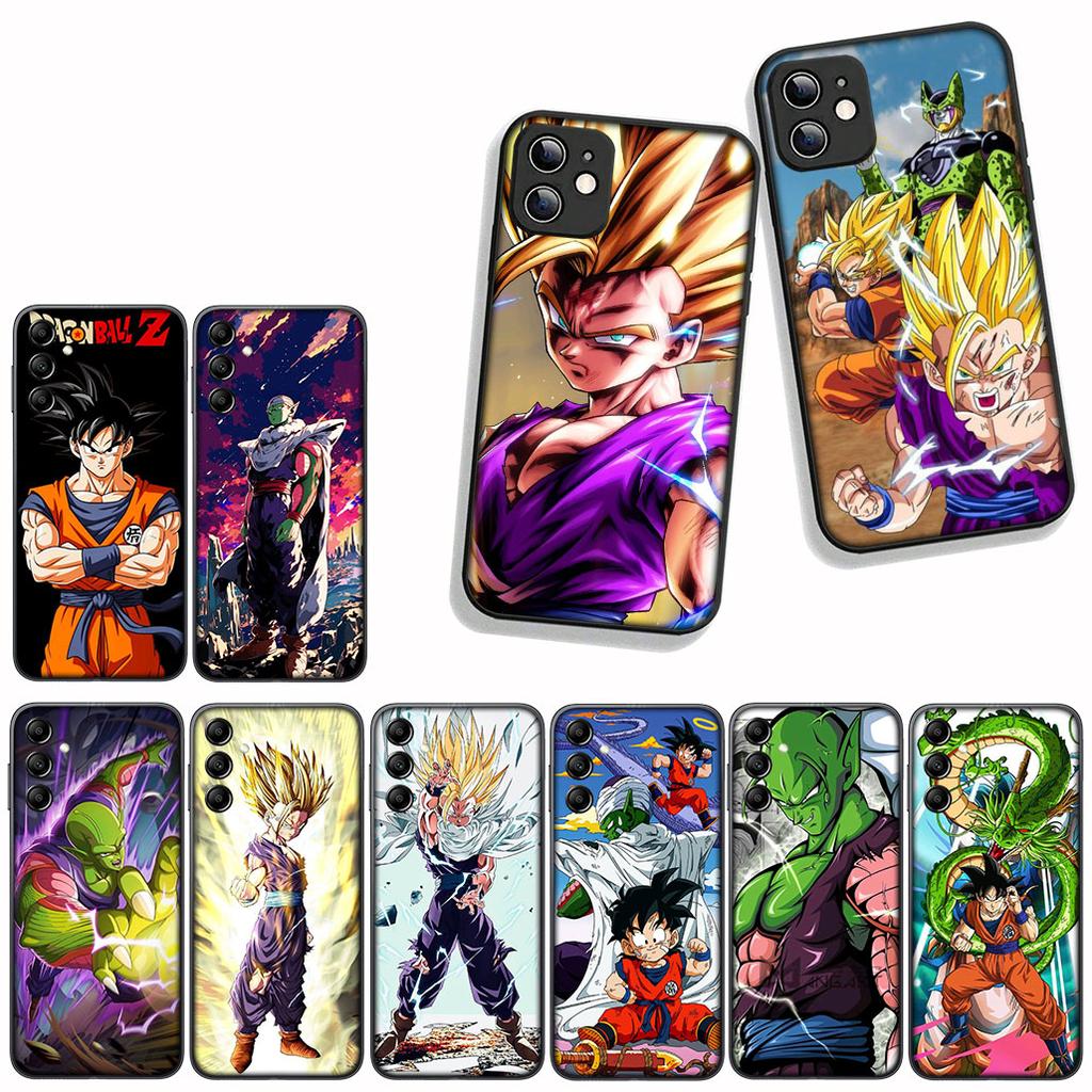 for Apple iPhone 16 15 14 Plus 13 12 Mini 17 Pro Max + 16E Air 16+ ProMax Phone Cover Case Piccolo Gokus Dragon Gohan Ball Z