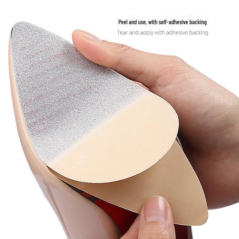 Anti-Slip Heel and Sole Protector Sticker - Wear-Resistant, No-Cut Outsole for Shoe Forefoot
