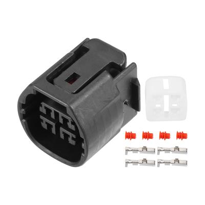 X AUTOHAUX Alternator Connector Adapter Plug Clip Kit Replacement 4 Pin for Toyota Number 9098011964 1 Set