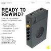 We Are Rewind Portable Cassette Player Gray Bluetooth Compatible 12 Hours Continuous Playback Stereo Recording Supported WE-001 / Approx. /