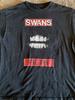 Koszula Swans Filth, SWANS Bawełniana Koszulka z Krótkim Rękawem Czarna Wszystkie Rozmiary T-Shirt AG1200 Koszulka Unisex