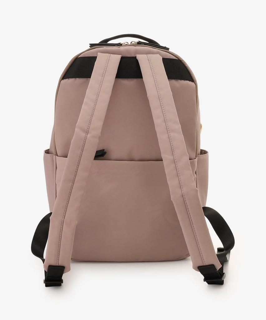 Afternoon Tea Living JR86 Backpack, Water-Repellent Nylon, Pink Beige