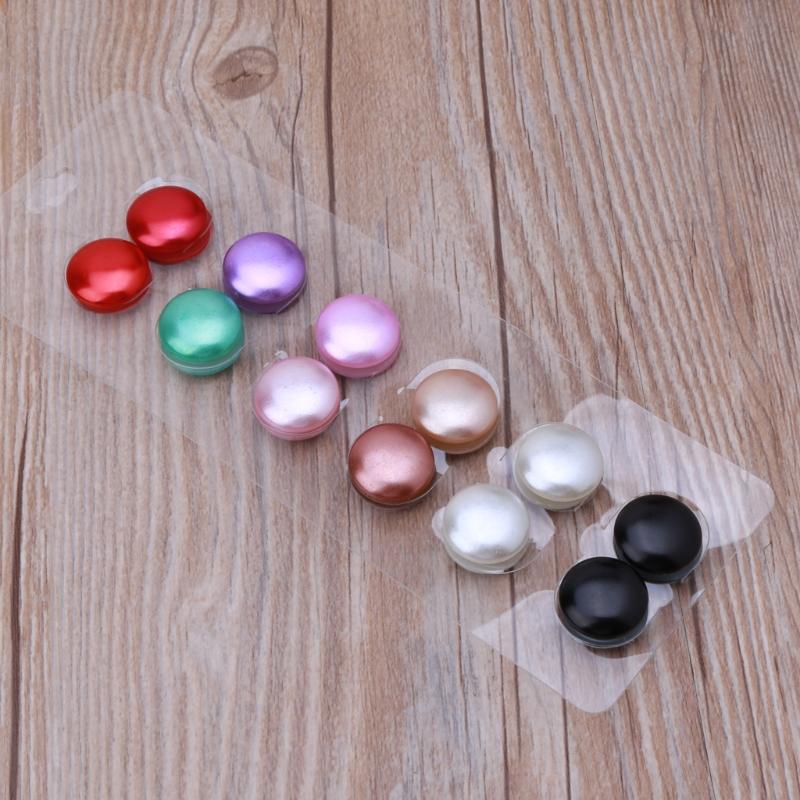 Exquisite Muslim Lapel Pin Multifunction Brooches 12x/Set Hijab Pins Safety Pin Strong Magnet Buckle Collar Clip Jewelry