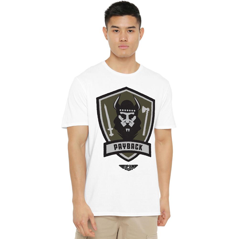 Top Gun Payback Logo T-Shirt S-5XL White XXXL