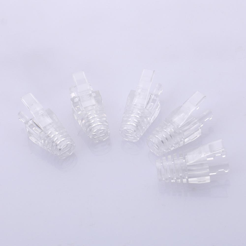 Relief Boots Connector Network Cable Connector RJ45 CAT6 Boots Connector Network Cable Sleeve