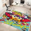 1pc Arale Print Area Rug - Soft, Washable Non-Slip Indoor Mat, Living Room, Home Office Decorative Rug,Office Decorative