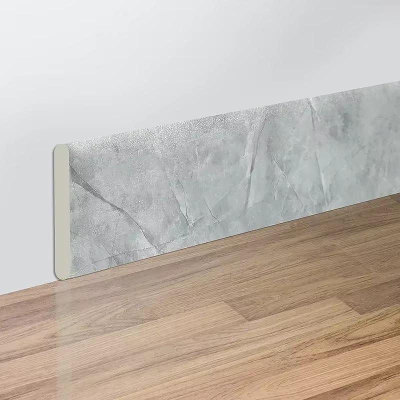 2M Selbstklebender 3D Wandeckenschutz Antikollisions-Sockelleiste Dekorstreifen für Kinderzimmer Schlafzimmer Wohnzimmer Schaumstoff