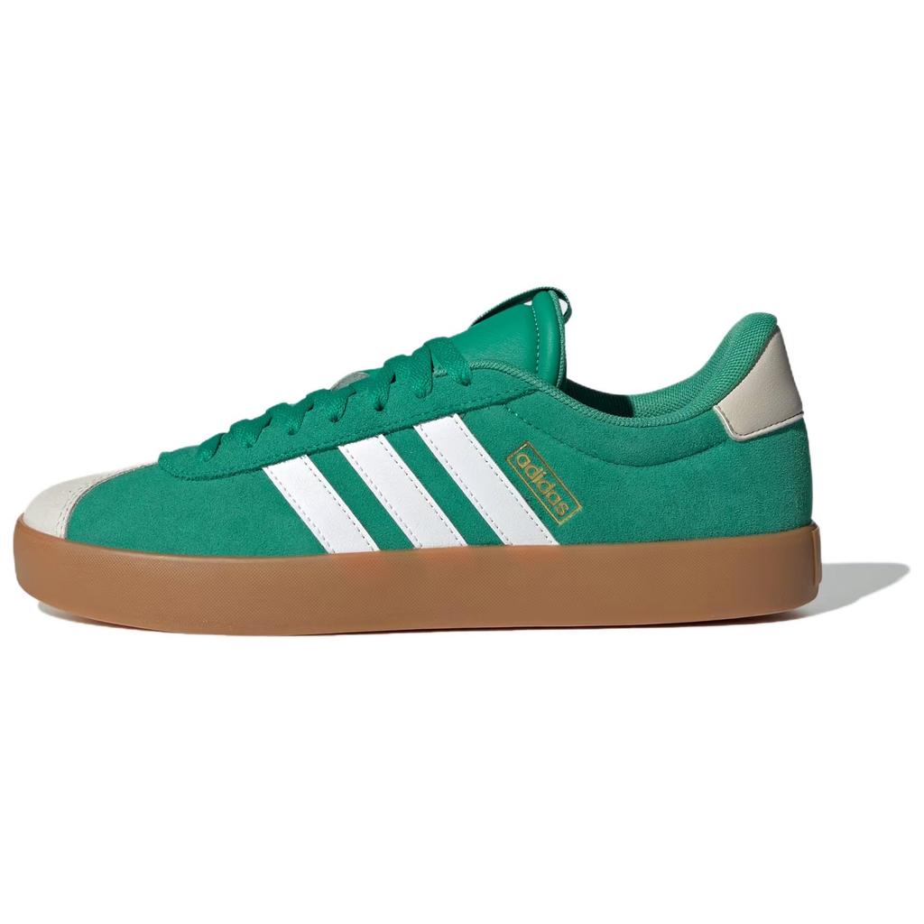 Adidas VL Court 3.0 Comfortable Versatile Non-Slip Durable Low-Top Skate Shoes Unisex Sneakers Green JP5285