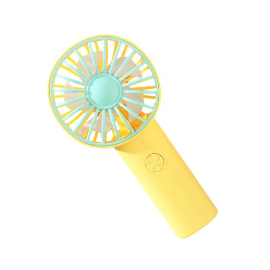 USB Rechargeable Mini Handheld Fan Speed Adjustable Summer Cooling Fan Quiet Portable Travel Outdoor Small Personal Fan