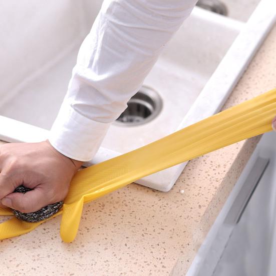 Cleaning Gloves Breathable Oilproof Rubber Anti-scratch Wide Application Washing Gloves for Kitchen