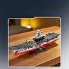 1165pcs Military Series Navy Shandong Aircraft Carrier Assembly Building Blocks Children's Toys No Box