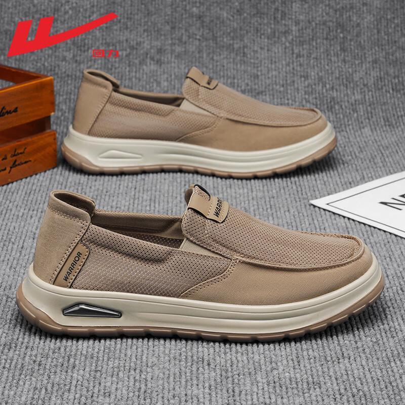 Warrior Men s Slip-On Breathable Casual Shoes 39 хаки