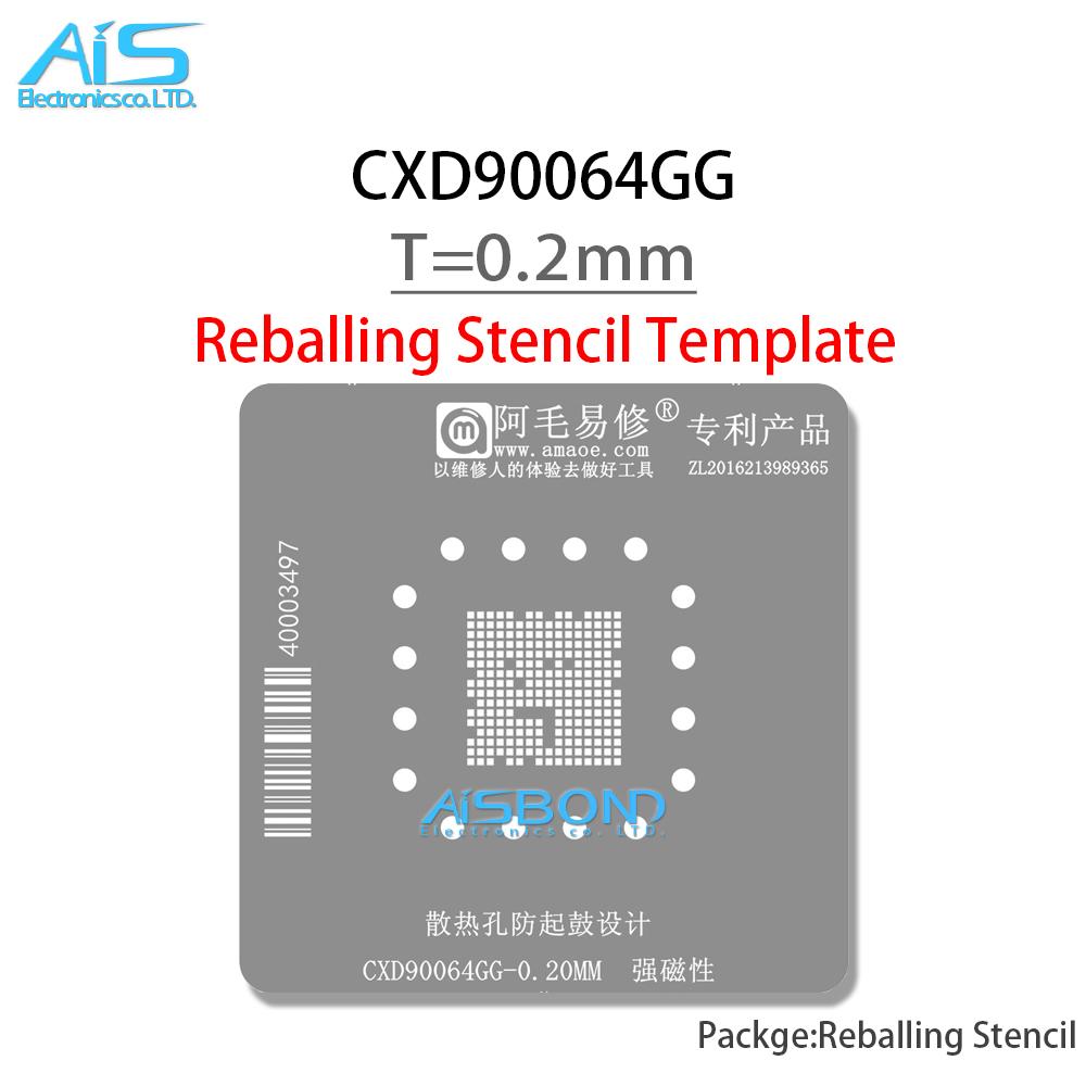 CXD90064GG BGA Stencil Reballing Template Station Kit For PS5 South Bridge Graphics IC Positioning plate CXD90064GG Stencil