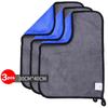 motorcyclMicrofiber Cleaning Towel Car Wash Thicken Soft Drying Cloth Car Body Washing Towels Double Layer Clean Rags 30/40/60cm