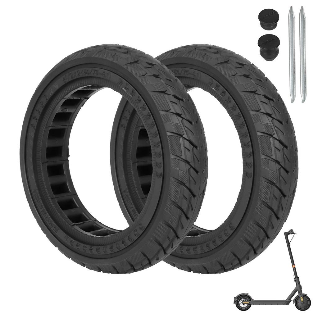 Balck Ulip 8 1/2*2(50/75-6.1) Off-road Solid Tire for Xiaomi Scooters