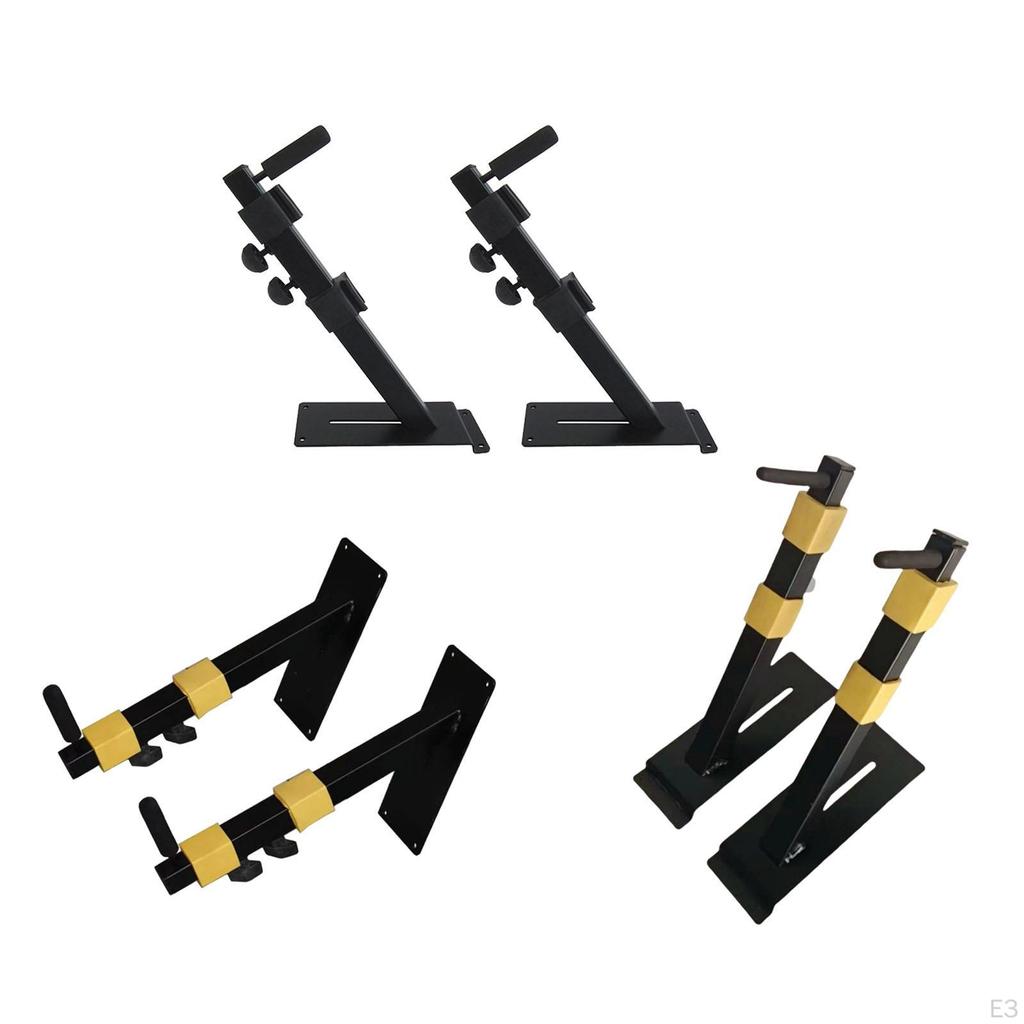 Electronic Keyboard Stand Bracket Display Rack Adjustable Easy Installation Metal Telescopic Arms