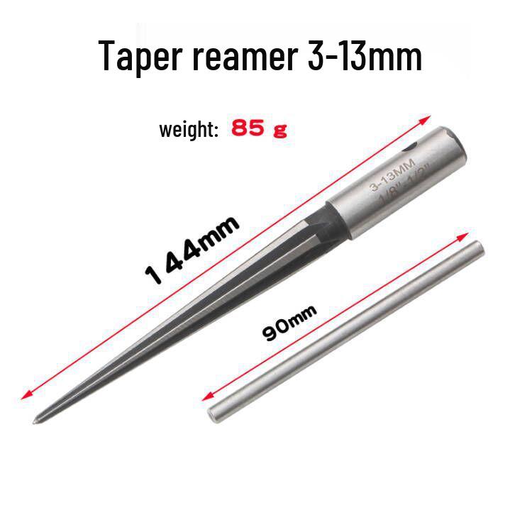 T-Type Woodworking Hand Reamer - Taper Reamer & Chamfering Tool for Manual Reaming