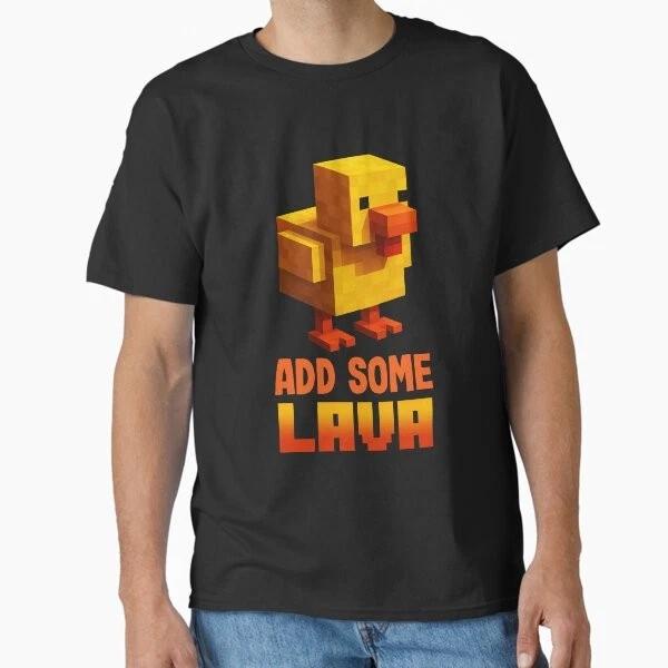 Lava Chicken Tasty As Hell Funny Pixel Chicken Made In Usaaus Tshirt S2xl S