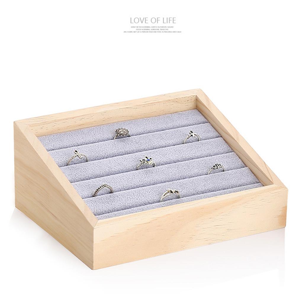 Store Portable Earring Storage Tray Ears Hook Earrings Pendant Display Case Portable Large Capacity Jewelry Box Organizer