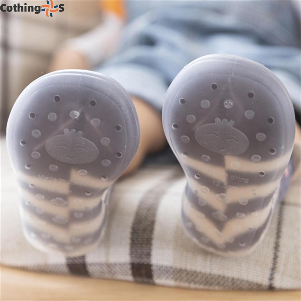 Autumn Winter Thick Warm Baby Anti Slip Floor Socks High Top Shoes Soft Sole