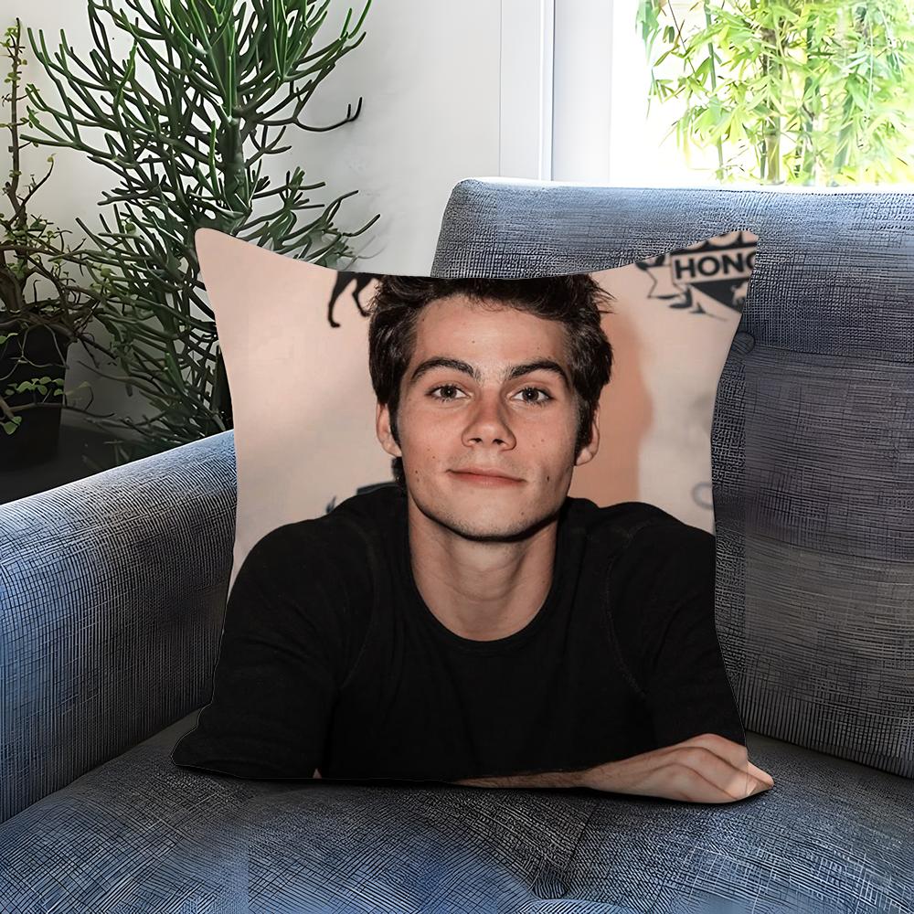 D-Dylan O'BrienS Kissenbezug Bequemer Wende-Kissenbezug Ideal für Auto Sofa Schlafzimmer & darüber hinaus