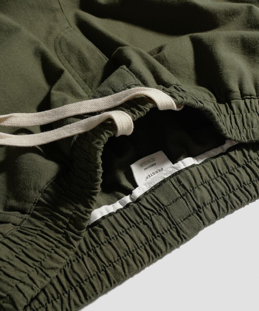 PERSTEP Cool Mix Linen-Like Straight Fit Long Pants Khaki Khlp4702