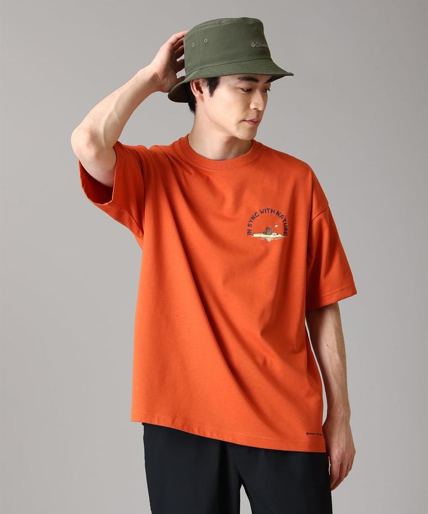 Lake To Avenue Graphic Short Sleeve PG2040 Tuscan Kayak Size M [Columbia] T-Shirt