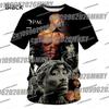 Stampa 3D 2pac Estate Bambino T-shirt Uomo T-shirt Rapper Stella Tupac Moto Streetwear Donna Manica Corta Casual Bambino T-shirt Y2k