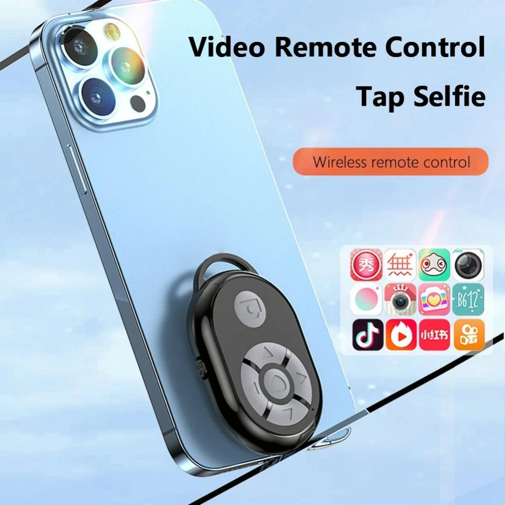 Bluetooth Remote Control Portable Phone Camera Controller for iPhone Xiaomi Android Phones Selfie Stick Wireless Shutter Button