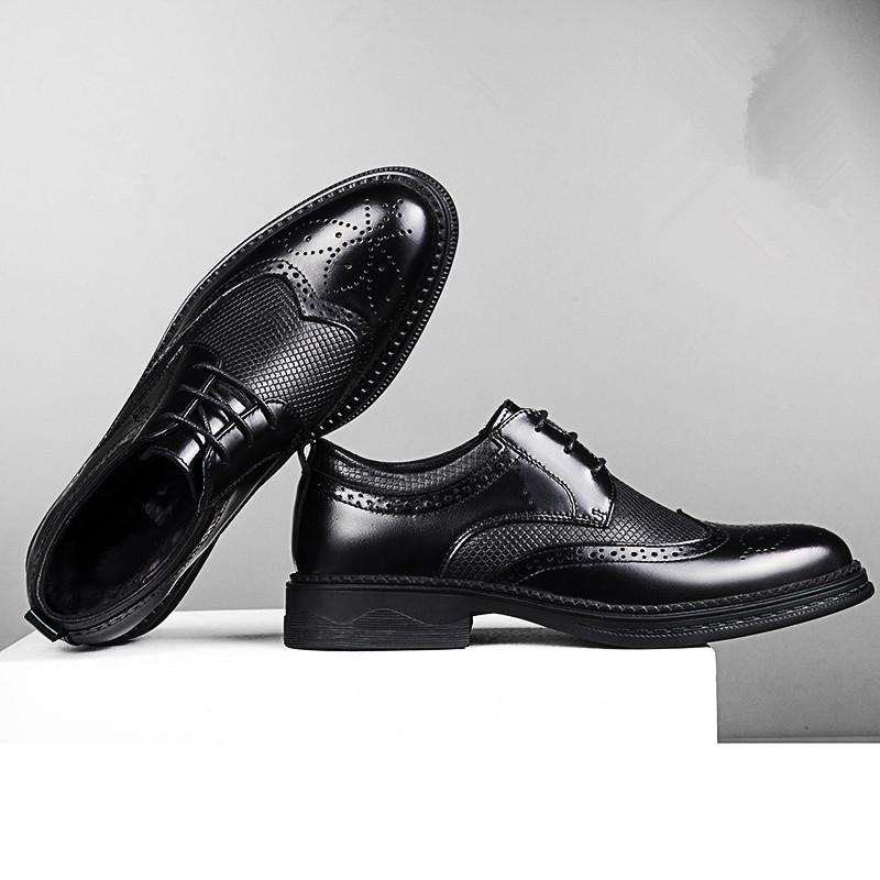 Genuine Leather Men's Casual Shoes Luxury Shoes Men Oxford Shoes High Quality Male Wedding Dress Footwear New Business Sneakers