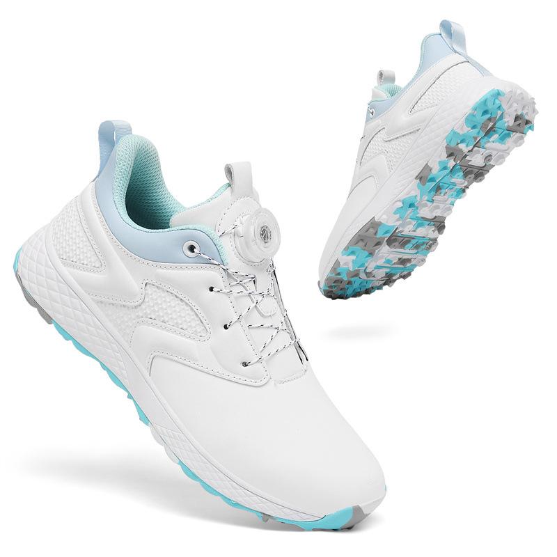 Men s and Women s New Waterproof Comfortable Breathable Spiked Golf Shoes 41