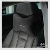 Suede Car Seat Neck Pillow Headrest Head Rest Relax Protection For Porsche Cayenne Cayman Panamera Macan Taycan Boxster stickers FU3