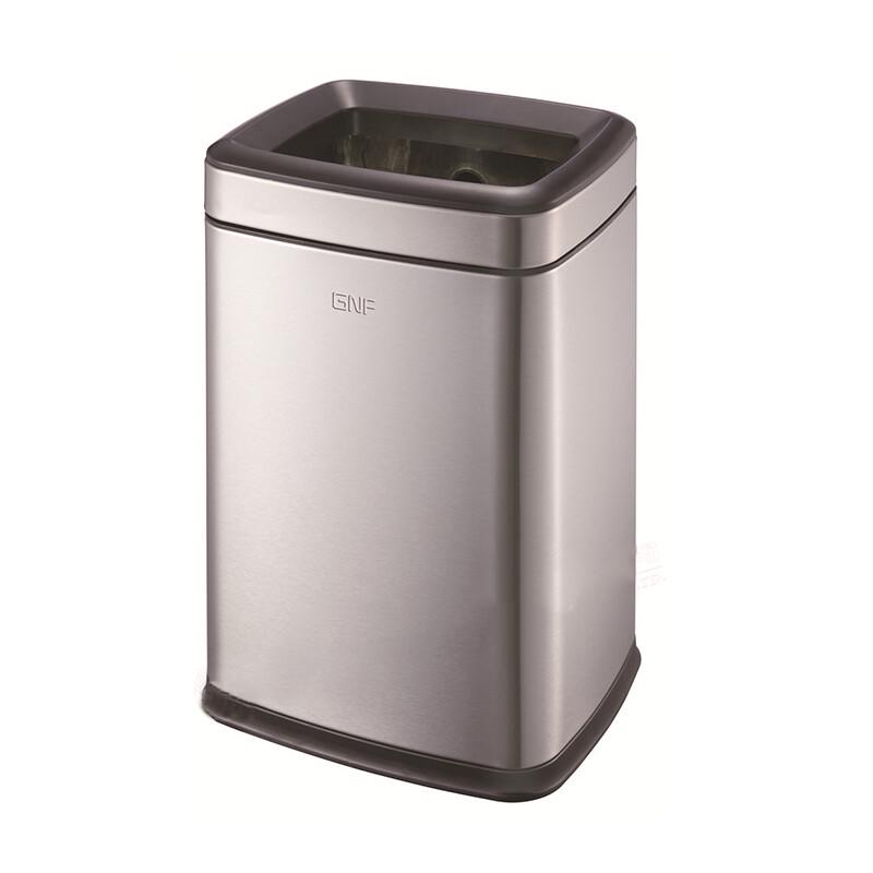 Rectangular Stainless Steel Hotel Waste Bin