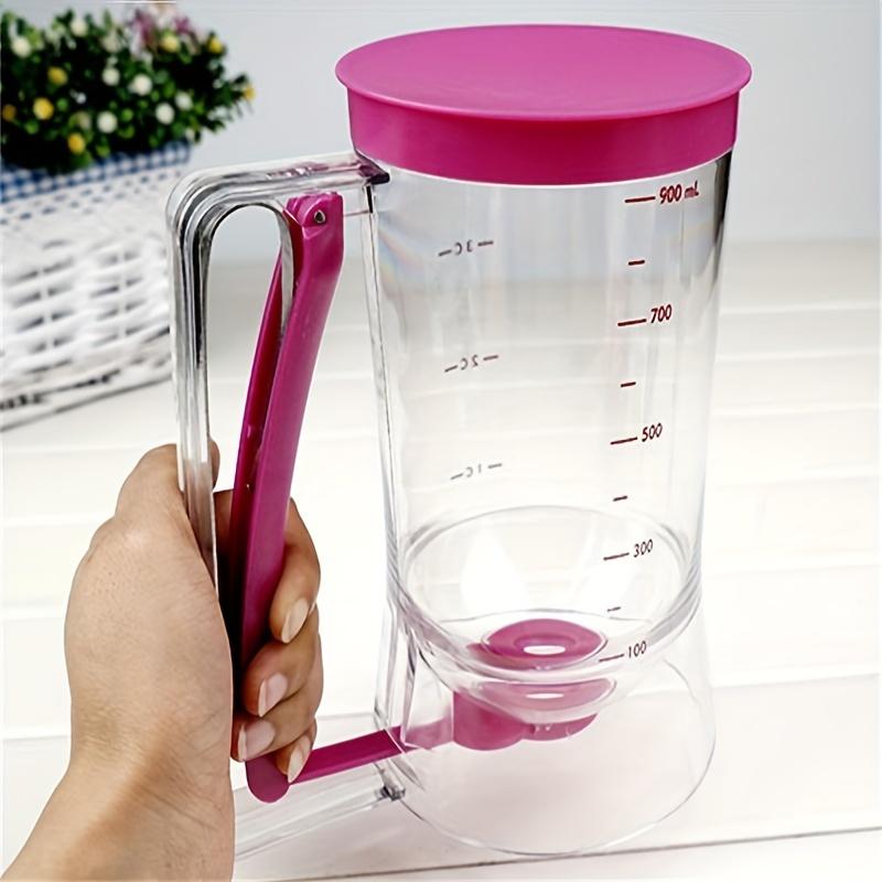 1 ks 900ml Dávkovač těsta Ruční odměrný trychtýř Těsto na pečivo Dávkovač Pro lívance Cupcakes Dort