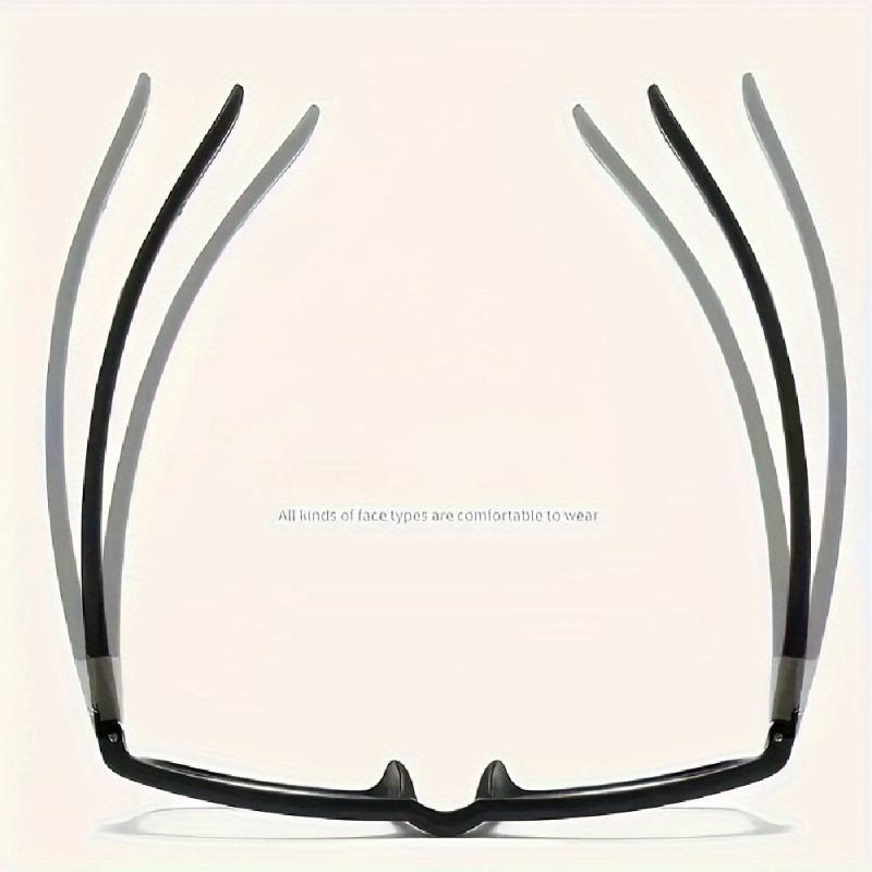 1/6 Pairs Mens Anti Blue Light Reading Glasses for Digital Screens Outdoor Use Computer Eyewear