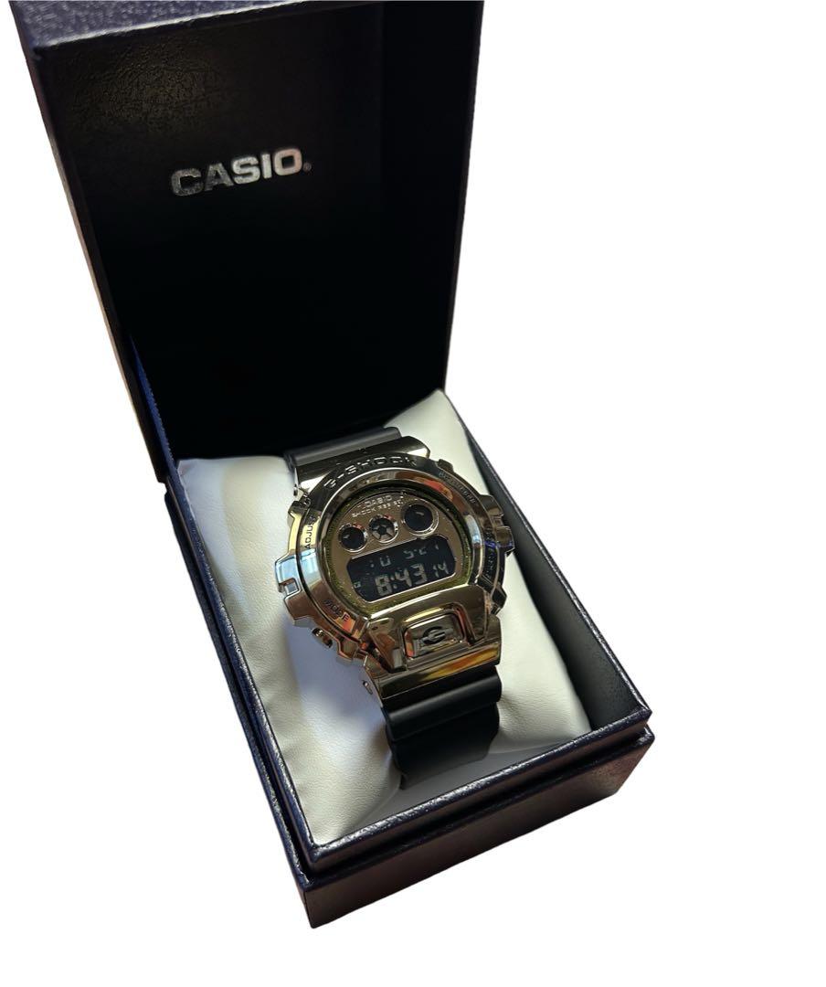 

[Б/У] Мужские часы Casio G-Shock с металлическим корпусом, официально лицензированные для внутреннего рынка