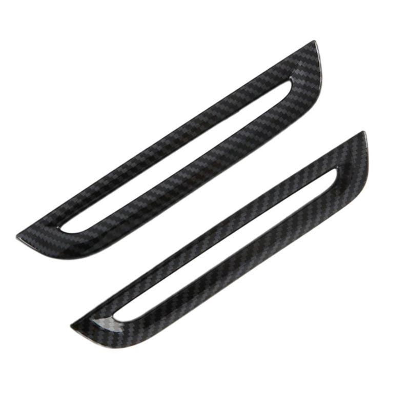 Para MG4 EV 2024 Coche Salida de Aire Lateral del Tablero Cubierta Embellecedora Panel Coche Salida de Ventilación de CA Rejilla Cubierta Protectora Deco Para MG4