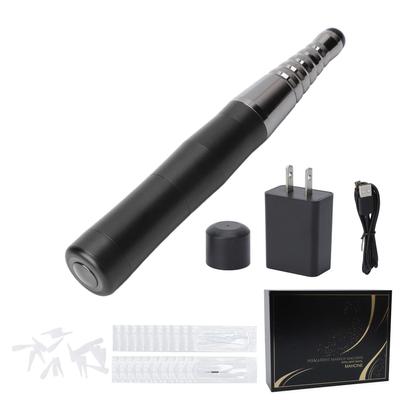 Microblading Machine Aluminium Alloy 3 Gears Semi Permanent Makeup Tattoo Pen for Eyebrow Eyeliner