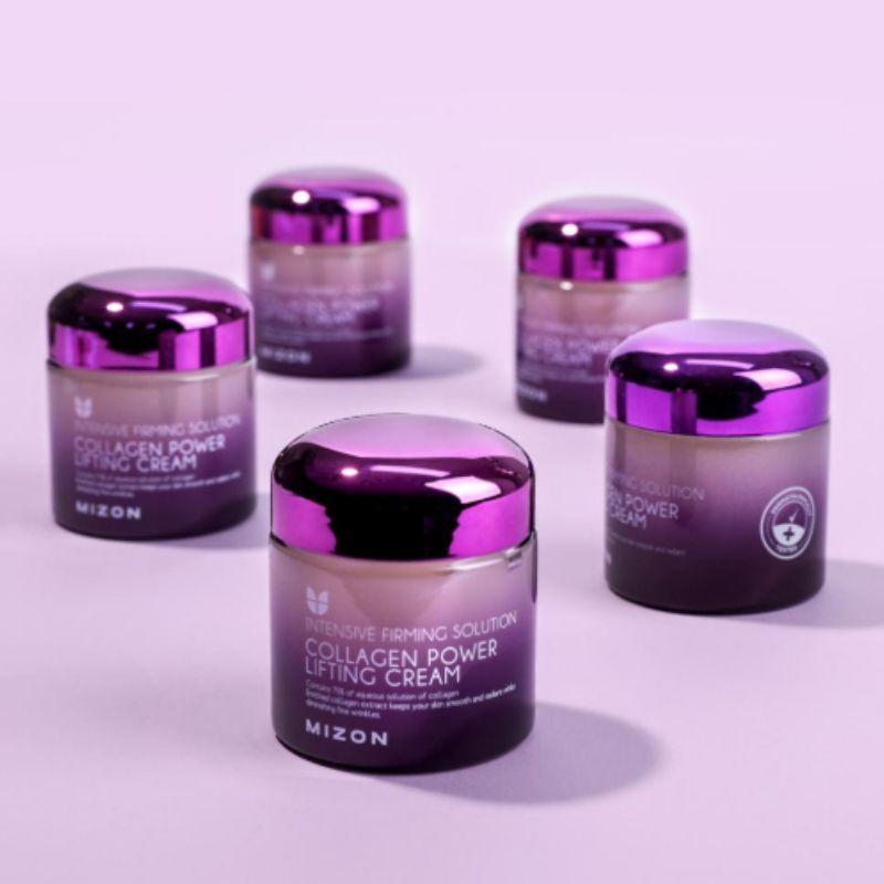 MIZON Collagen Power Lifting Firming Cream 75ml – Anti-Aging Moisturizer for Elastic & Youthful Skin