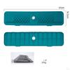 Kitchen Silicone Faucet Catcher Tray Mat Foldable Length 61cm Keep Your Countertop Dried and Clean