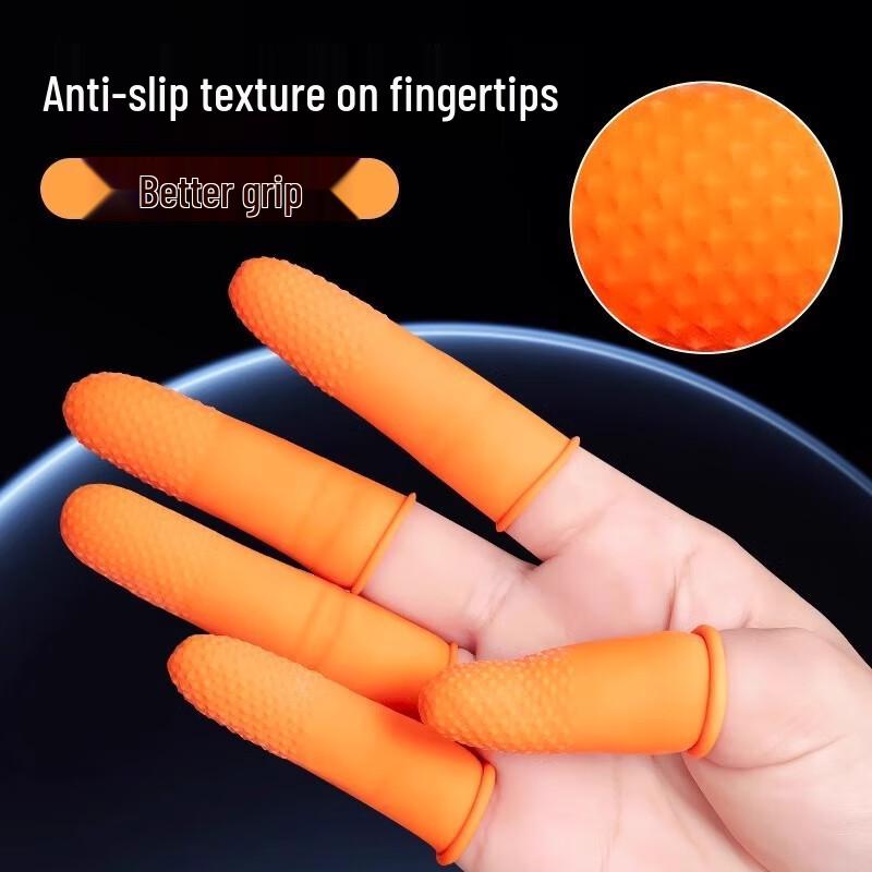 Dotted Anti-slip Latex Finger Cots