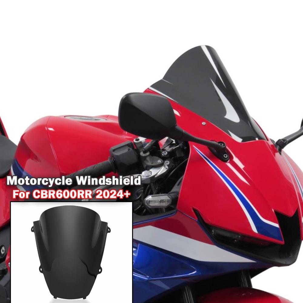 For Honda CBR600RR 2025 CBR 600 RR 2024 Motorcycle Touring Sport WindScreen Windshield Visor Deflector Fairing Cover CBR 600RR