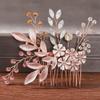 European Style Rhinestone Bead Bridal Hair Comb Accessories